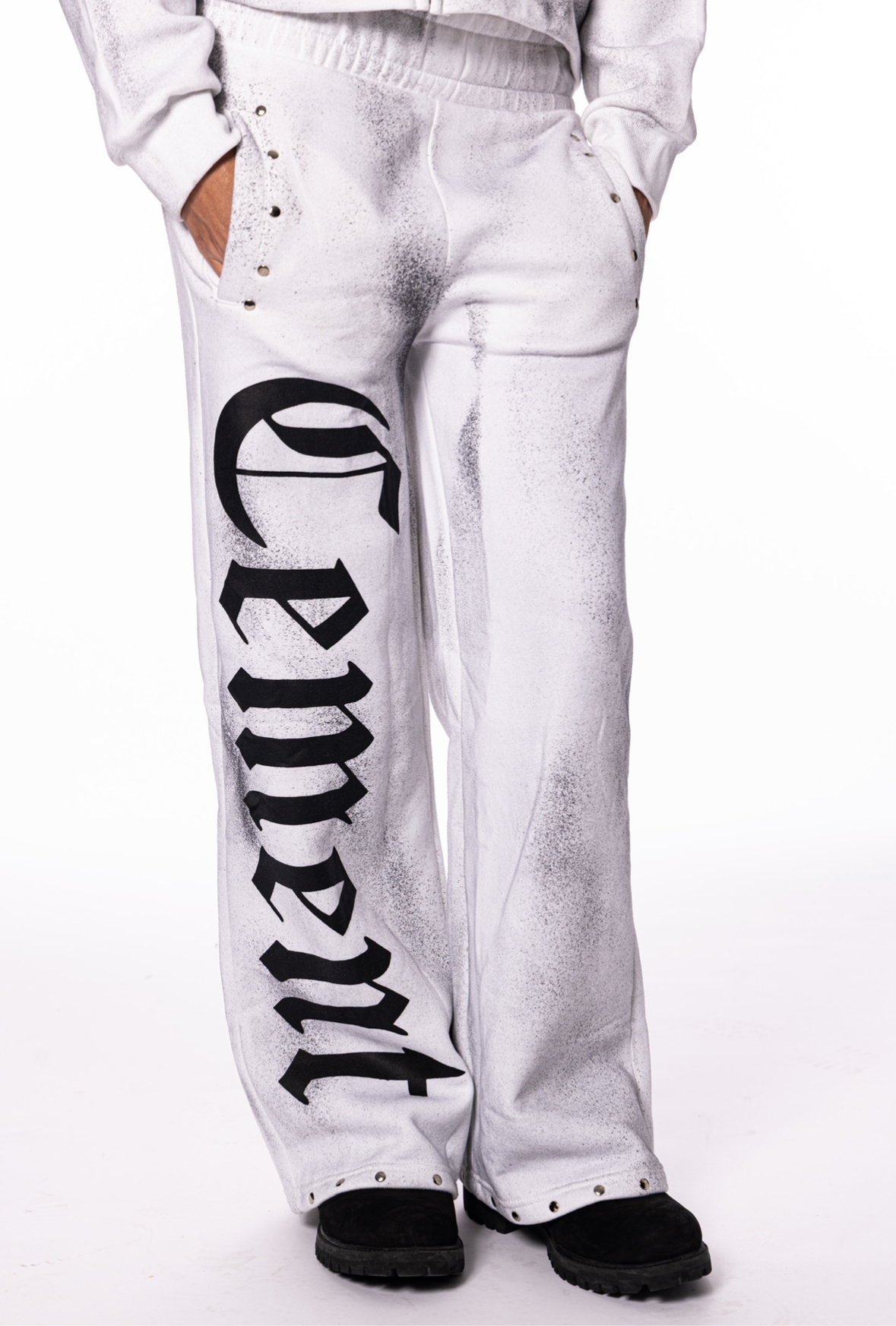 “Platinum Collection“ White Sweat Pants