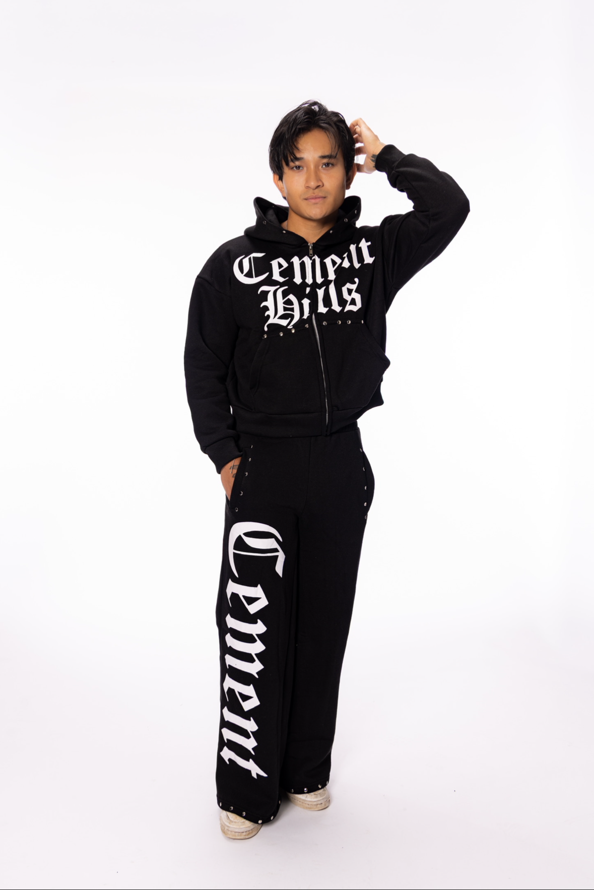 Black Cement Hills Tracksuit