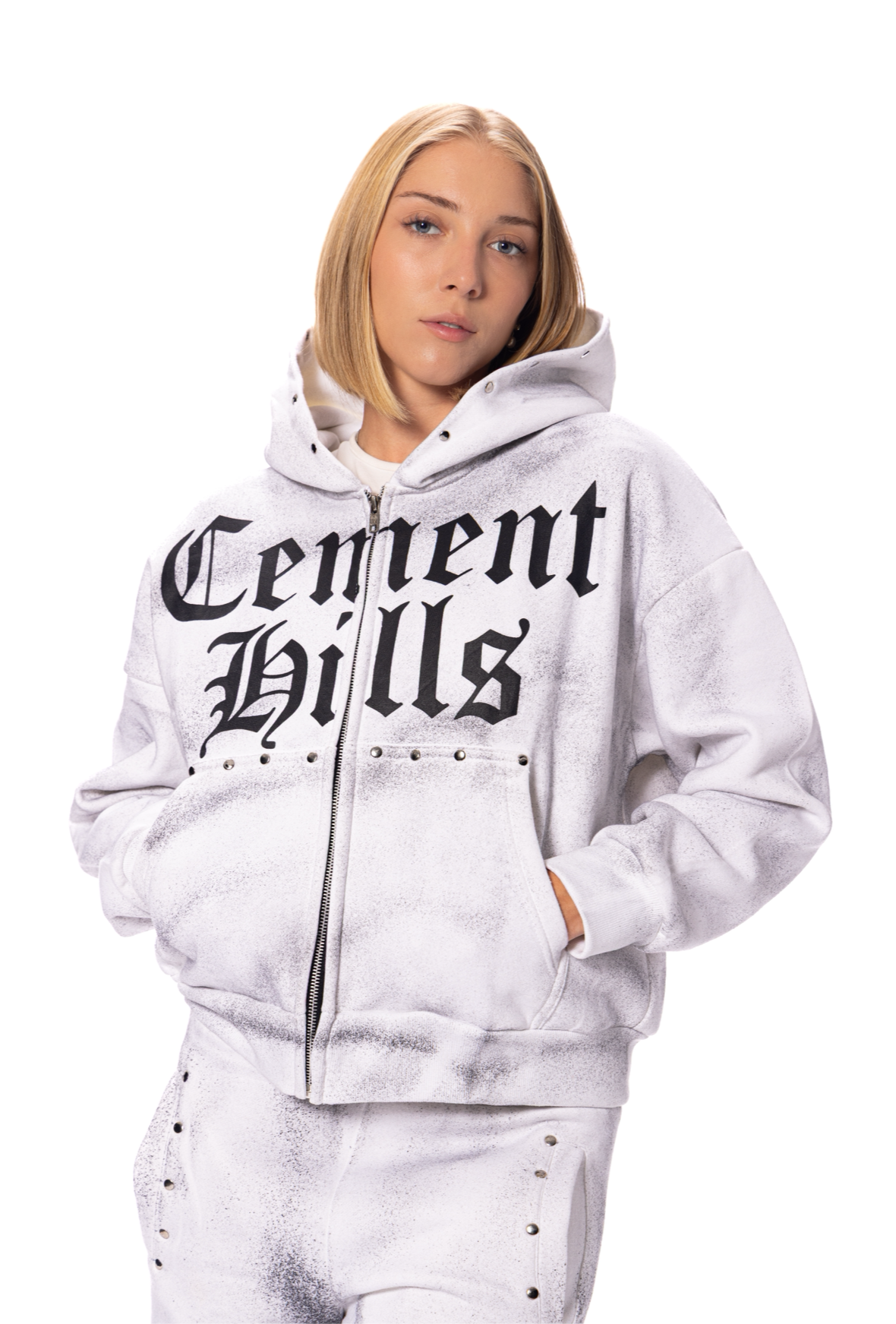 “Platinum Collection“ White Zipup