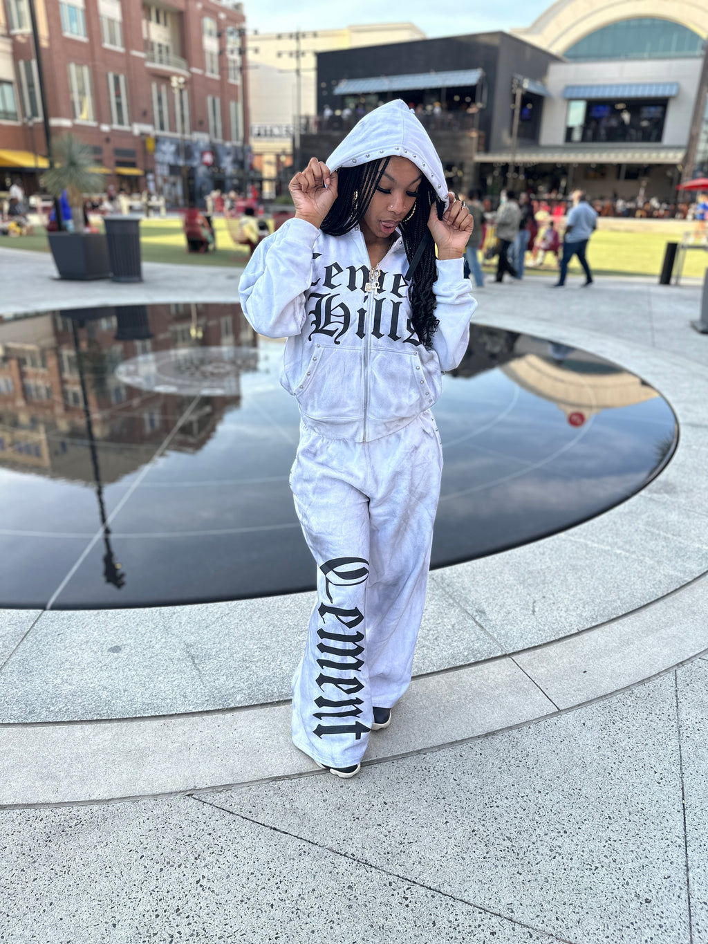 “Platinum Collection“ White Zipup